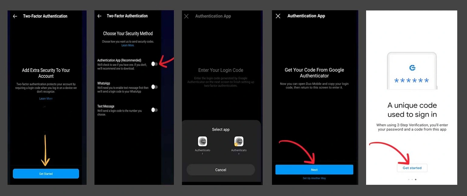 how to use Google Authenticator application