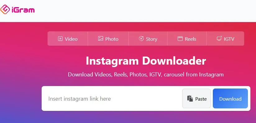 download instagram video mp4