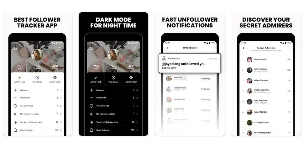 Instagram follower tracker